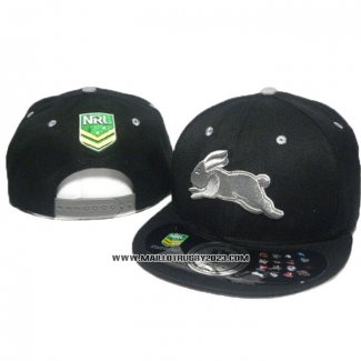 NRL Snapback Casquette South Sydney Rabbitohs Noir