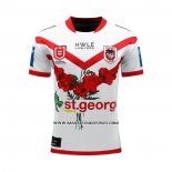 Maillot St. George Illawarra Dragons Rugby 2024 ANZAC