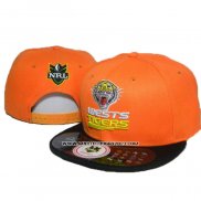 NRL Snapback Casquette Wests Tigers Orange