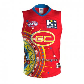 Maillot Gold Coast Suns AFL 2020-2021 Indigene