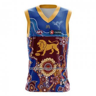 Maillot Brisbane Lions AFL 2023 Indigene