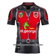 Maillot St George Illawarra Dragons Ant Man Marvel Rugby 2017 Gris Rouge