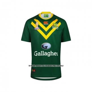 Maillot Australie Kangaroos Rugby RLWC 2022 Domicile