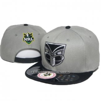 NRL Snapback Casquette Nouvelle-zelande Warriors Gris