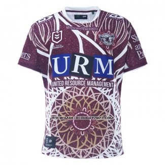 Maillot Manly Warringah Sea Eagles Rugby 2023 Indigene