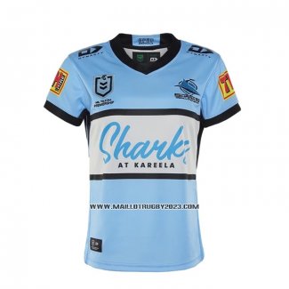 Maillot Cronulla Sutherland Sharks Rugby 2021 Domicile