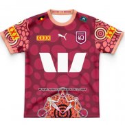 Maillot Enfant Queensland Maroons Rugby 2024 Indigene